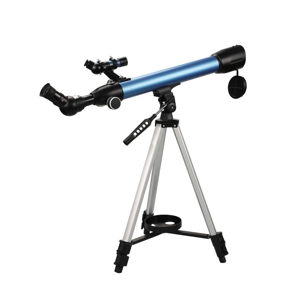 Telescope for Adults Kids, 50mm Aperture 600mm Astronomical Refractor Telescope Full Rotation Eyepiece Telescope for AST