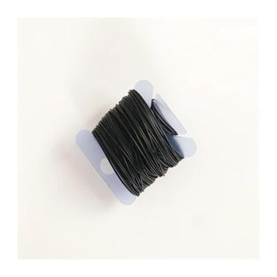 HUIZHUGS Wire and Cable 32AWG Repair Wire 7/0.12TS 32AWG Tinned Copper Wire PVC Insulated Wire Electric Cable LED Superfine Wire Safety Line Wire and Cable(Black,30 Meters)