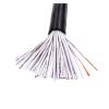 HUIZHUGS Wire and Cable 17AWG 18AWG 20AWG 22AWG 24AWG Sheathed Wire 0.2/0.3/0.5/0.75/1.0MM2 14 Cores Copper Wire Conductor Electric RVV Cables Wire and Cable(0.2 mm2 24AWG) view 1