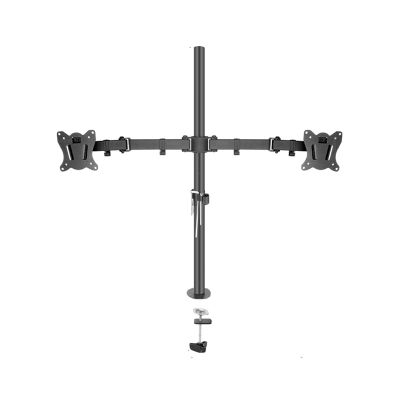 ADBWEKKF 600mm T902-260Q T902-260Q Desktop Stand Full Motion 360 Degree Steel Pc Holder 10"-27" Clamp Base Monitor Mount Arm Load 15kg(Grommet Base)