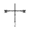 ADBWEKKF 600mm T902-260Q T902-260Q Desktop Stand Full Motion 360 Degree Steel Pc Holder 10"-27" Clamp Base Monitor Mount Arm Load 15kg(Grommet Base) view 1
