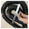 HUIZHUGS Wire and Cable Tensile Wires Thick Spiral Cable for Electromagnetic Chuck Crane Spiral Wire 4 Core 2.5 Square Stretch 1m to10m Wire and Cable(Stretch 2 M_4 CORE 2.5MM2) view 4