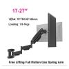 BL-LG312A Ultra-Long Gas Spring Arm 17"-27" Monitor Holder Full Motion LCD TV Mount Loading 1.5-7kgs VESA 75/100mm view 2