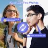 Tulbeys Smart Glasses for Men Women - Bluetooth Audio Glasses with Photochromic Lenses, Build in Mic & Speaker IPX4 Waterproof Voice Assistant Open-Ear Lightweight Design for Work Fitness Gaming view 3