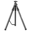 Manbily Carbon Fiber Hunting Tripod with 44mm Ball Head and Arca Swiss & Picatinny Adapters, 63" Heavy Duty Stable Inverted Tripod for Hunting, Shooting, and Outdoors (WZ-2836) view 1