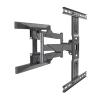 ADBWEKKF P6 Strong Tilt Swivel Ultra Slim 45.5kg 30"-70" Retractable Arm LCD Tv Wall Mount Bracket 400x400 600x400 300x300 view 1