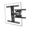 ADBWEKKF P6 Strong Tilt Swivel Ultra Slim 45.5kg 30"-70" Retractable Arm LCD Tv Wall Mount Bracket 400x400 600x400 300x300 view 3