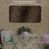 Outdoor TV Cover Retro Leopard Dot Weatherproof Waterproof Outside TV Protector with Zipper, Abstract Animal Skin Texture Smart Television Screen Cover for 52 to 55 inch Screens view 3