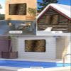 Outdoor TV Cover Retro Leopard Dot Weatherproof Waterproof Outside TV Protector with Zipper, Abstract Animal Skin Texture Smart Television Screen Cover for 52 to 55 inch Screens view 4