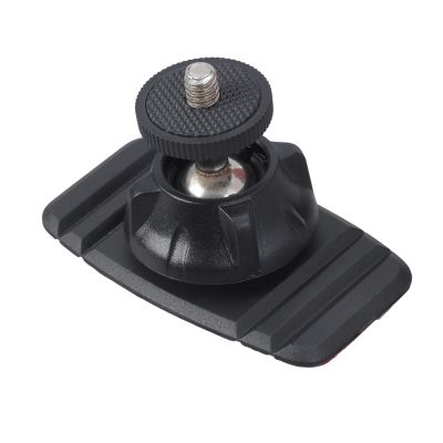 360 Degree Rotating Adhesive Screw Plate Universals for Action Camera LED Light Phone Bracket Dashcam Installation