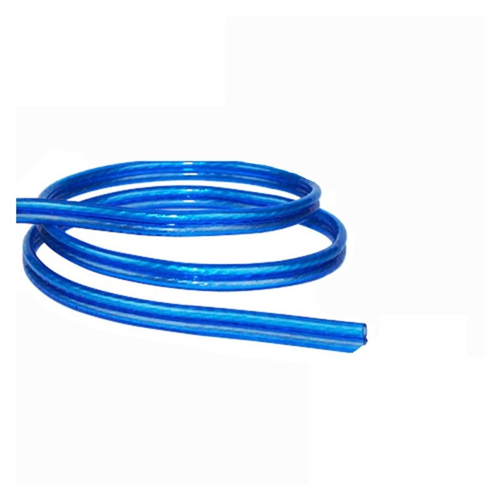HUIZHUGS Wire and Cable 10 Meters Transparent Speaker Cable Oxygen-Free Copper Amplifier Audio Cable Surround Blue Cable 200 core Main Parallel Llines Wire and Cable