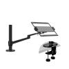 ADBWEKKF OL-1S OL-2S Aluminum Multifunction 10"-17" Ergonomics Desk Laptop Stand Holder Full Motion Clamp Grommet Monitor Tray(OL-2S Black) view 1