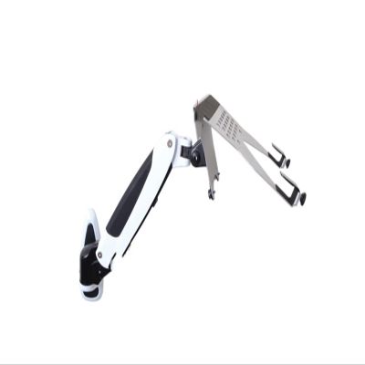 ADBWEKKF Gas Spring Wall Mount Laptop Holder Arm Aluminum Alloy Full Motion 10-17 Inch Laptop Mount Stand Lapdesk(GM111W-LP1)