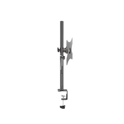 ADBWEKKF 400mm DL-T600-140 Desktop Stand Full Motion 360 Degree Steel Monitor Holder 10"-32" clamp Base Monitor Mount Arm Load 20kg(with clamp Base)