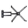 ADBWEKKF Adjustable TV Wall Mount Full Motion LCD Monitor Bracket Swivel Tilt TV Holder Screen Bracket Adaptor for NO VESA Hole Screen view 1