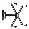 ADBWEKKF Adjustable TV Wall Mount Full Motion LCD Monitor Bracket Swivel Tilt TV Holder Screen Bracket Adaptor for NO VESA Hole Screen view 2