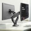 ADBWEKKF F160 Gas Spring 17"-27" 30" Dual Monitor Holder Arm Desktop 360 Rotate Computer Holder 2-9KG Monitor Bracket(F160 Version 2) view 4