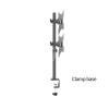 800mm DL-T600-280 Desktop Stand Full Motion 360 Degree Steel Monitor Holder 10"-32" Clamp Base Monitor Mount Arm Load 20kg(with clamp Base) view 2