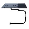ADBWEKKF BL OK031 Full Motion Chair Clamping Keyboard Holder Laptop Desk Mouse Pad Notebook Stand with Fan for Comfortable Office AndGame(Black) view 1