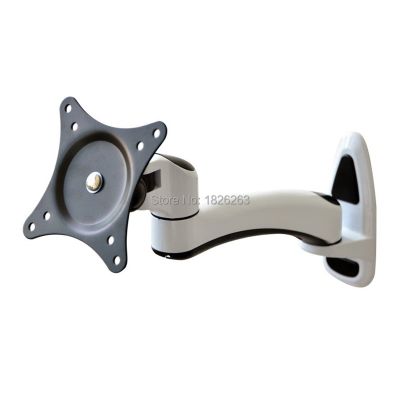 ADBWEKKF Full Motion 15"-27" LCD LED Screen Wall Mount Monitor Holder Arm Rotary Revolving TV Wall Mount Rack Max. Load 8kgs