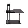 ADBWEKKF Sit/Stand Desk Riser Height Adjustable Lightweight Standing Laptop Desk Notebook/Tablet/Monitor Holder Stand with Keybaord Tray(Black) view 1