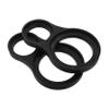 VOSAREA 1Pair Car Audio A Pillar Speaker Bracket Base for Speakers Easy DIY Installation Secure Stable Mount for Car Audio Upgrade Fit view 1