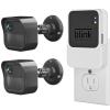 Blink Outdoor Camera Mount, (2-in-1Minimalist) Sync Module 2 Mount and 2Pack Weatherproof Protective Housing with 360 Degrees Adjustable Bracket for Blink Outdoor 4th&3rd Gen Cam System view 1