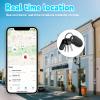 Panacare 4-Pack Item Finder,Smart Key Finder Compatible with The Find My app (iOS only), Bluetooth Key Finder for Children/Keys/Suitcases/Bags/Dogs view 2