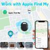 Panacare 4-Pack Item Finder,Smart Key Finder Compatible with The Find My app (iOS only), Bluetooth Key Finder for Children/Keys/Suitcases/Bags/Dogs view 3