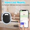 Panacare 4-Pack Item Finder,Smart Key Finder Compatible with The Find My app (iOS only), Bluetooth Key Finder for Children/Keys/Suitcases/Bags/Dogs view 4