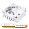 1pc UT45 6 Heat Pipe CPU Cooler TDP 150W Chassis Air Cooling Radiator Compatible with AM5 AM4 and LGA1700 1200 2011(WHITE_NO RGB) view 2
