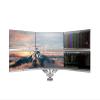 ADBWEKKF Full Motion Six Arm LCD LED TV Mount 10"-24" Monitor Holder Mount Gas Spring Arm Bracket with USB and Audio Ports view 3