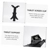 TEHAUX Phone Tablet Fixation Clamp Clip Holder for Car Use Sturdy Stand for Tablets and Phones Positioning for Viewing for Mobile Repair Tasks view 4