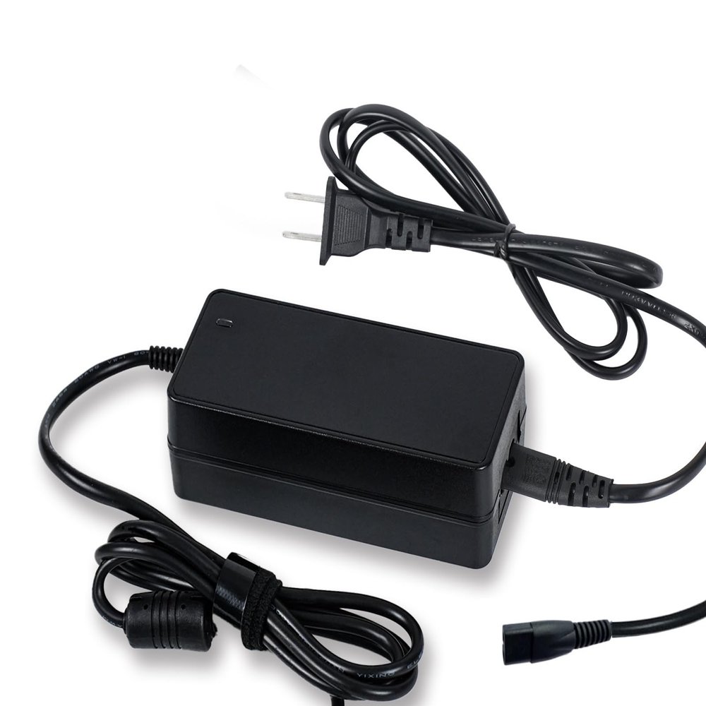 12V 5A 2-Prong Replacement Adapter Compatible with Ionchill Model 8752 7723 6-Bottle WineCooler 16L Mini Fridge Ion chill Andsmps AS048-1205000U AS0481205000U Power Supply