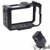 Aluminum Cage for DJI Action 5 Pro Action 4 Action 3 Camera, Protective Hard Case, Protective Metal Frame view 1