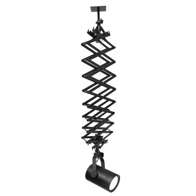 2M/78.7In Drop Pantograph for Studio, Photography Ceiling Rail System, Retractable Photography Ceiling Rail, Studio Lighting Hanging Equipment for Live Broadcast, Live Studios