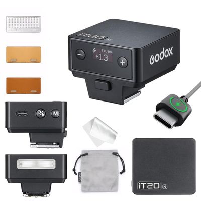 Godox IT20 N IT20N Flash for Nikon,GODOX iT20N IT20 N Mini Camera Flash
