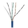 0E-CAT6RBL  CAT6 Riser Cable, UTP, CMR/FT4, 1000', Blue view 1