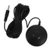 Vaguelly Tabletop Microphone with Audio Plug Noise Reduction for Online Meetings Voice Recording Gaming Podcasts Portable Versatile Desktop Mic for Home Professional Use Cable view 1