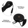Vaguelly Tabletop Microphone with Audio Plug Noise Reduction for Online Meetings Voice Recording Gaming Podcasts Portable Versatile Desktop Mic for Home Professional Use Cable view 3