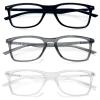 Kerecsen Blue Light Blocking Glasses for Women & Men - Anti Eyestrain Computer Glasses,UV Protection for Gaming/Reading (3 Mix Color, Clear) view 1