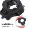 Toyvian Bike Handlebar Mount Clamp Lightweight Camera Holder for Cycling and Motorbike Fits Bars Compatible with Action Cameras view 3