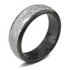 Black Sliver Ceramic T5577 Chip Ring for Rewritable Clone 125kHz Access KeyCard,Women and Men Finger Fit Ring (Black(Sliver), 11) view 1
