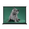 Portable Desktop Projection Screen,30" , 40" , 50" Retractable Projection ScreenProjector Screen HD Home Theater Projector Movie Screen Manual Pull Down Projection Screen, Public Display Screen(4:3,4 view 1