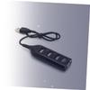 DOITOOL Portable USB Hub Splitter Ports Expansion Adapter for Tablet Smartphone Design for High Speed Data Transfer Compatible with Windows view 3