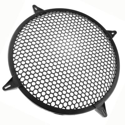 Edinstry Car 12-Inch SubWoofer Plastic Mesh Cover - Car for Audio Waffle Speaker Grill with Clamps and Screws