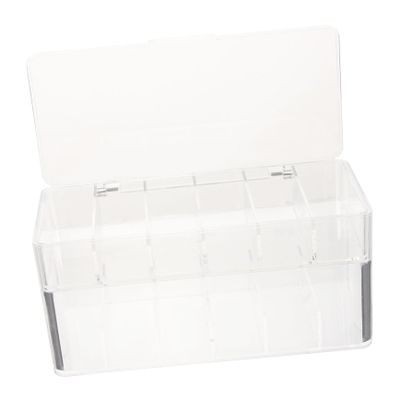 LOPUNER Cord Organizer Box with Compartments Capacity Phone Charger Storage for Cables for Home Office and Dorm Room Organization