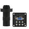JOEBO Microscope Kit 14MP 1080P Video Microscope Camera 100X 130X 180X 200X 300X 500X C Mount Lens Microscope Lens Adapters(with 130X) view 1