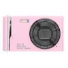 4K 50MP Digital Camera with 16x Digital Zoom, 2.8 Inch LCD Screen, Anti Shake, Autofocus, Retro Compact Design, Built in Flash for Travel Photography (Pink) view 2