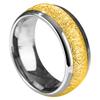 Sliver Gold Ceramic T5577 Chip Ring for Rewritable Clone 125kHz Access KeyCard,Women and Men Finger Fit Ring (Sliver(Gold), 9) view 1
